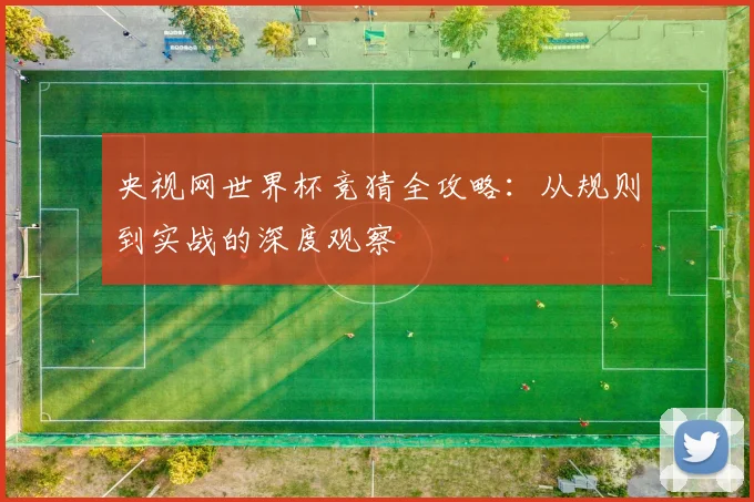 央视网世界杯竞猜全攻略:从规则到实战的深度观察
